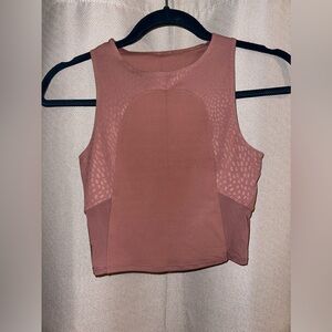 Lululemon size 2 cropped tight tank